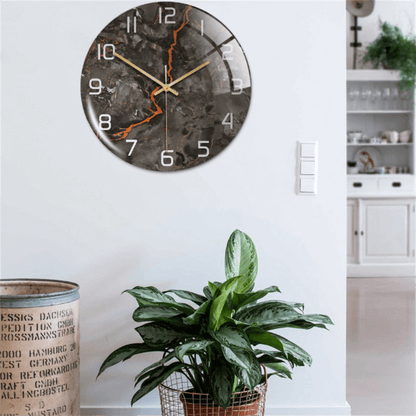 BowLift | Stylish Wall Clock with Marble Texture - MarbleTime