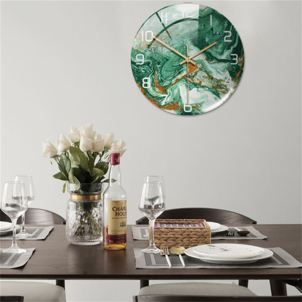 BowLift | Stylish Wall Clock with Marble Texture - MarbleTime