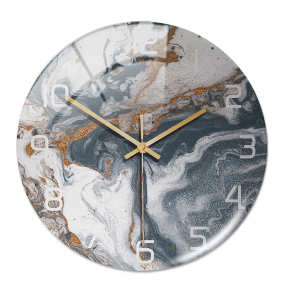BowLift | Stylish Wall Clock with Marble Texture - MarbleTime