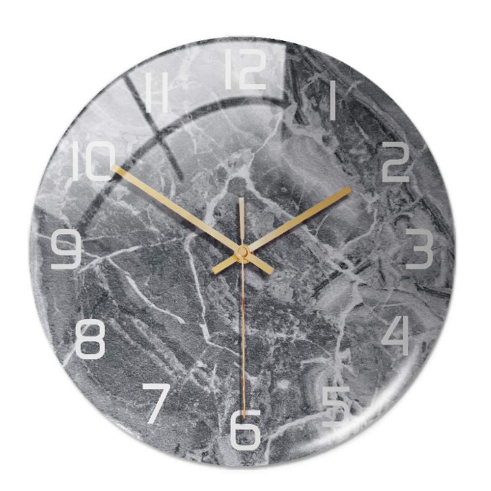 BowLift | Stylish Wall Clock with Marble Texture - MarbleTime