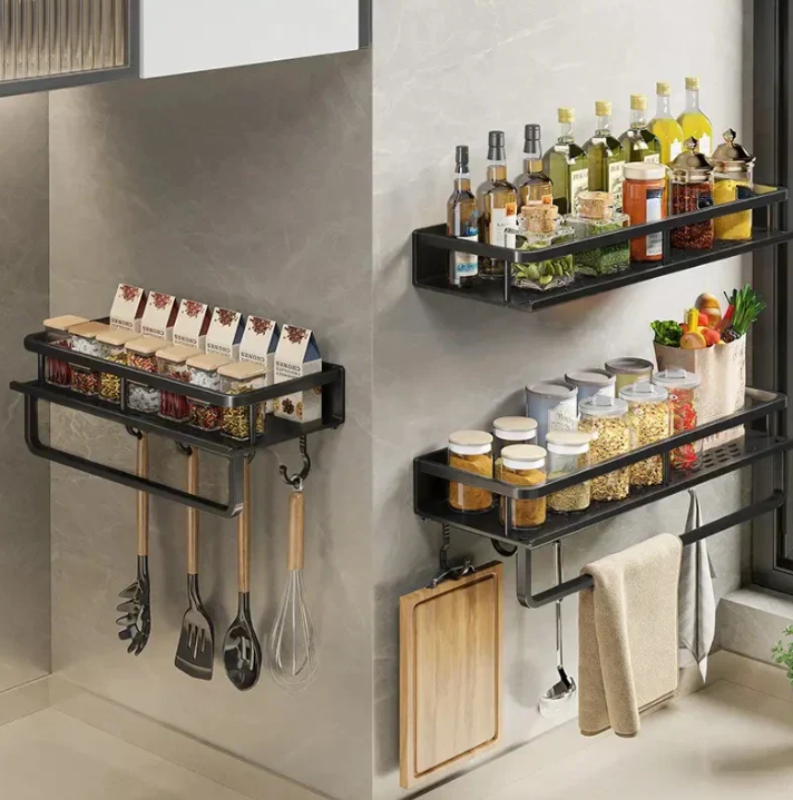 BowLift | Kitchen Wall Storage Shelf Tower Trail