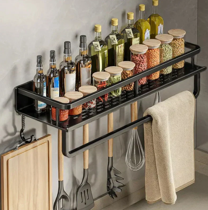 BowLift | Kitchen Wall Storage Shelf Tower Trail