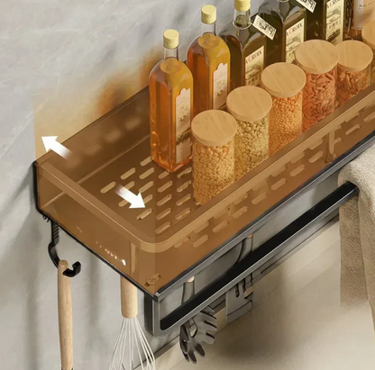 BowLift | Kitchen Wall Storage Shelf Tower Trail