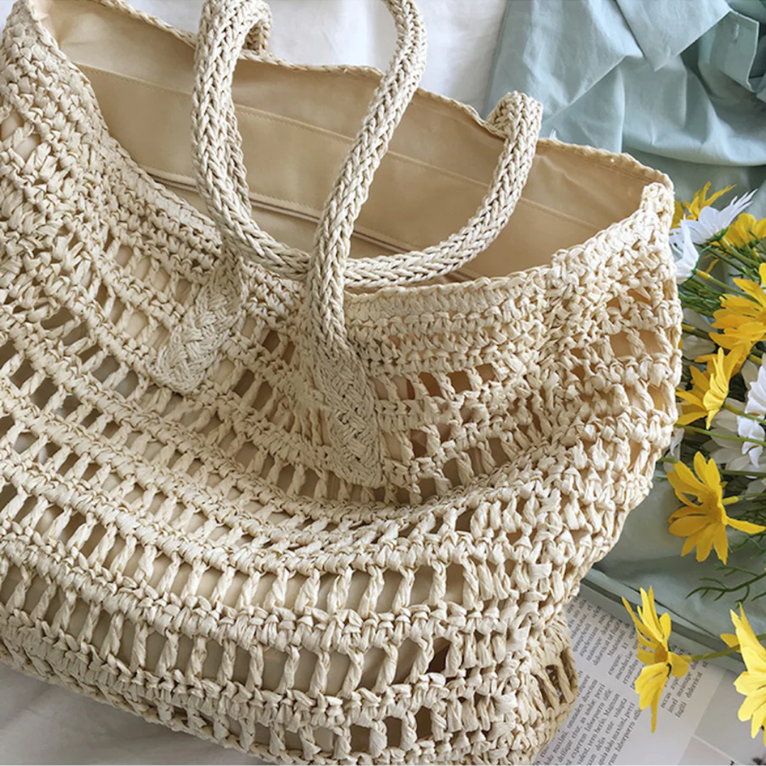 BowLift | Stylish Woven Handbag for Women - BreezeTote