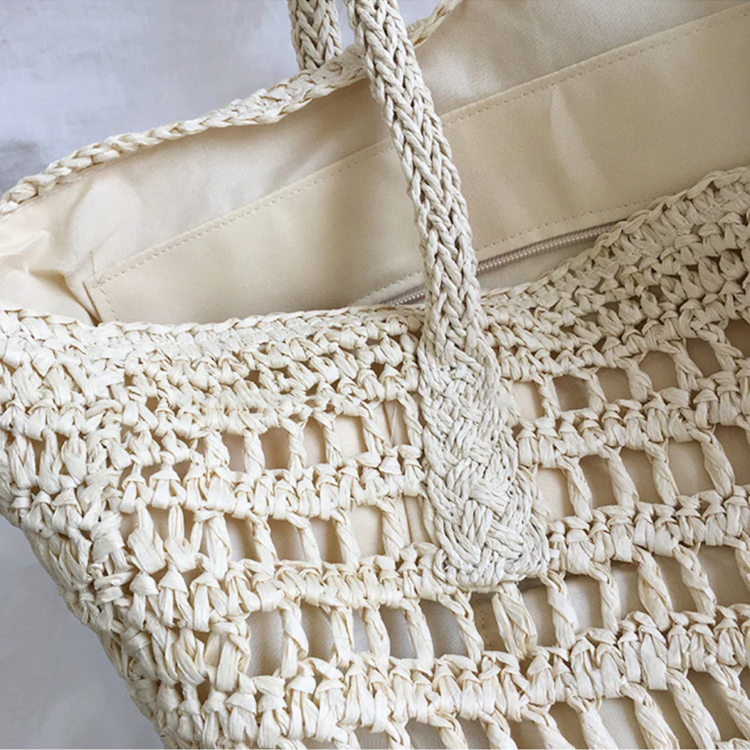 BowLift | Stylish Woven Handbag for Women - BreezeTote