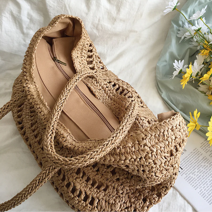 BowLift | Stylish Woven Handbag for Women - BreezeTote