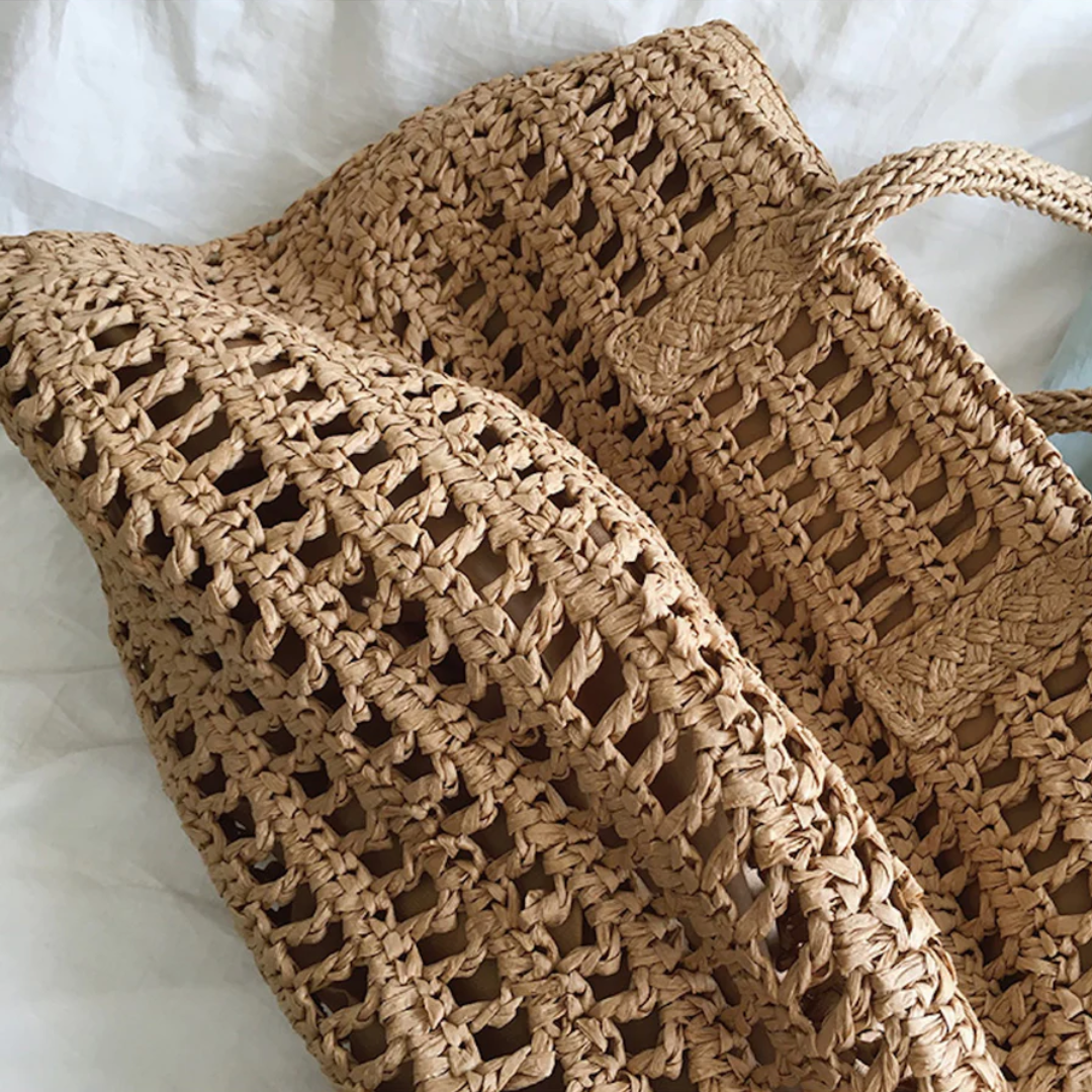 BowLift | Stylish Woven Handbag for Women - BreezeTote