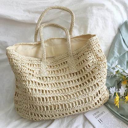 BowLift | Stylish Woven Handbag for Women - BreezeTote