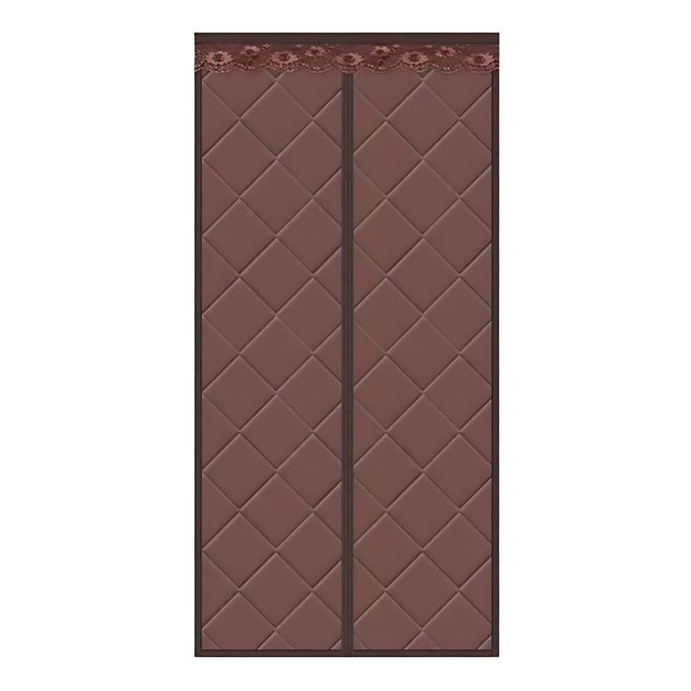 Stylish Temperature-Insulating Door Curtain