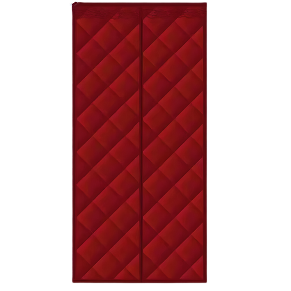 Stylish Temperature-Insulating Door Curtain