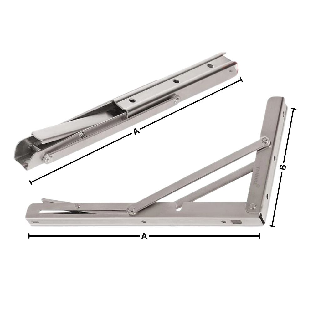 Stylish Wall-Mounted Folding Table