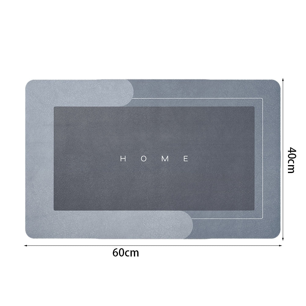 Super absorbent mat, quick-drying