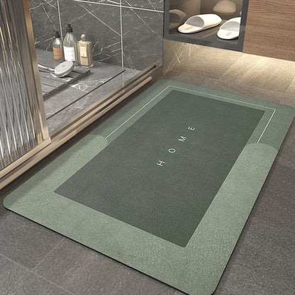 Super absorbent mat, quick-drying