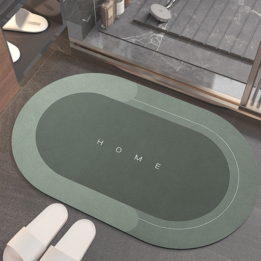 Super absorbent mat, quick-drying