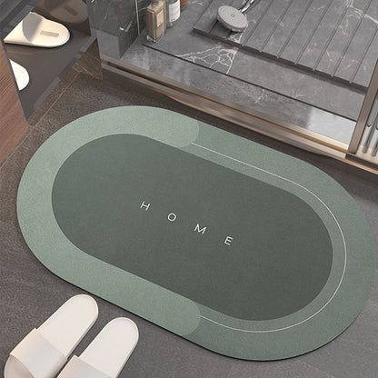 Super absorbent mat, quick-drying