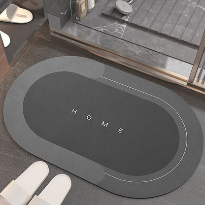 Super absorbent mat, quick-drying