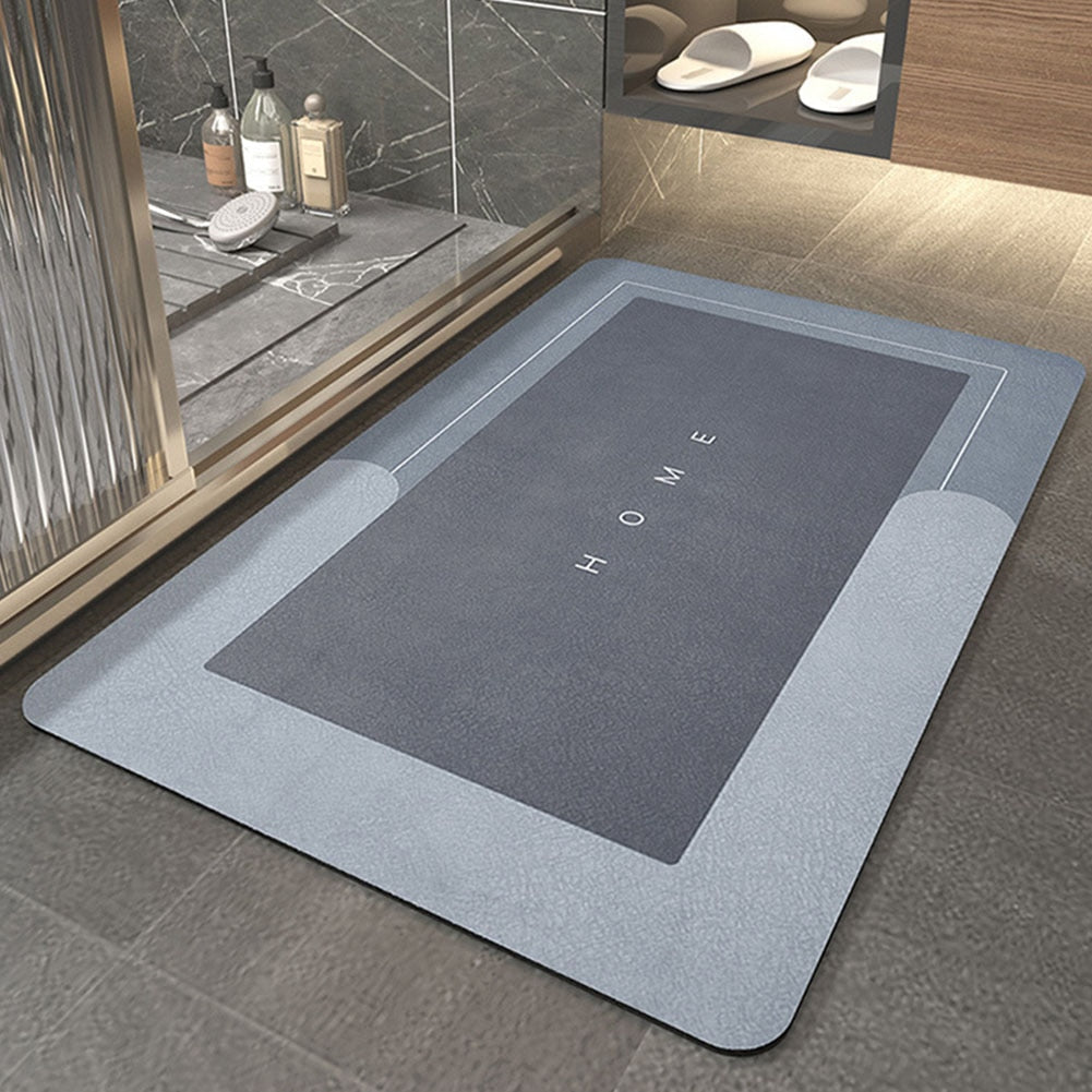 Super absorbent mat, quick-drying