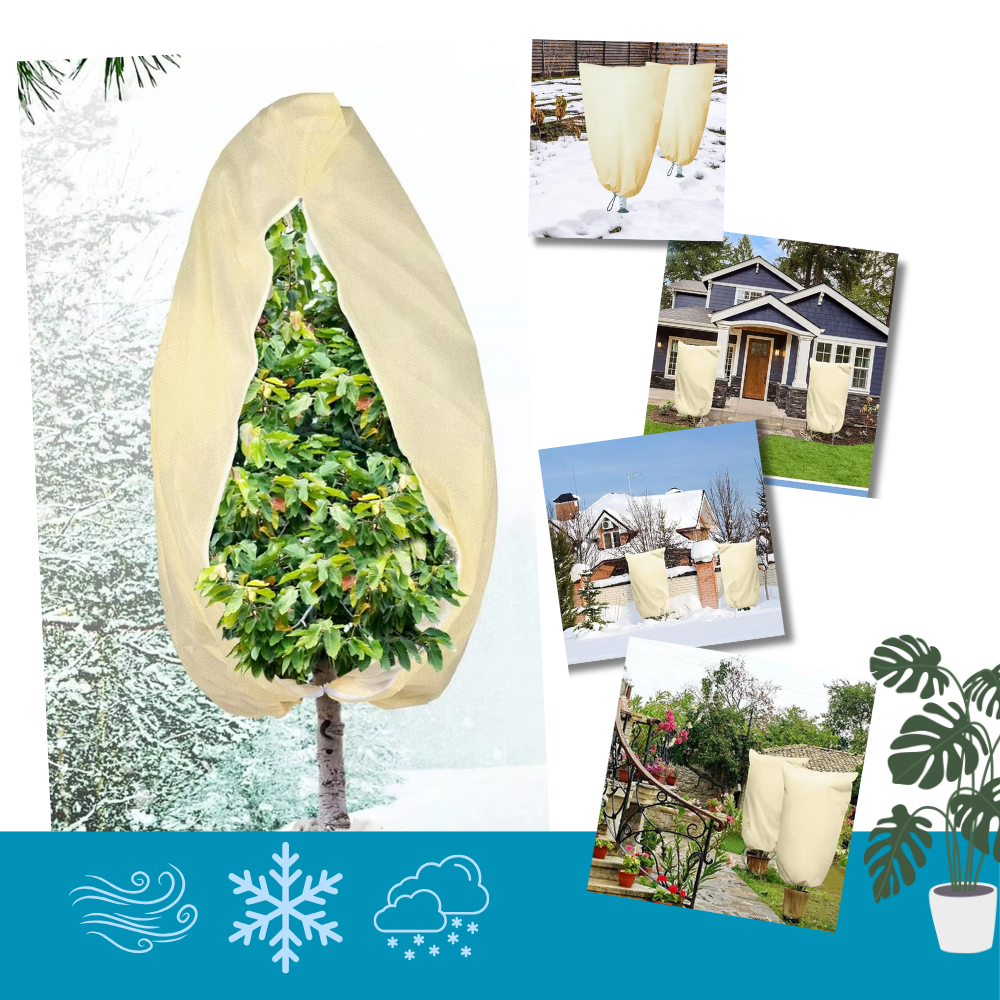 Plant Freeze Cover With Superior Insulation