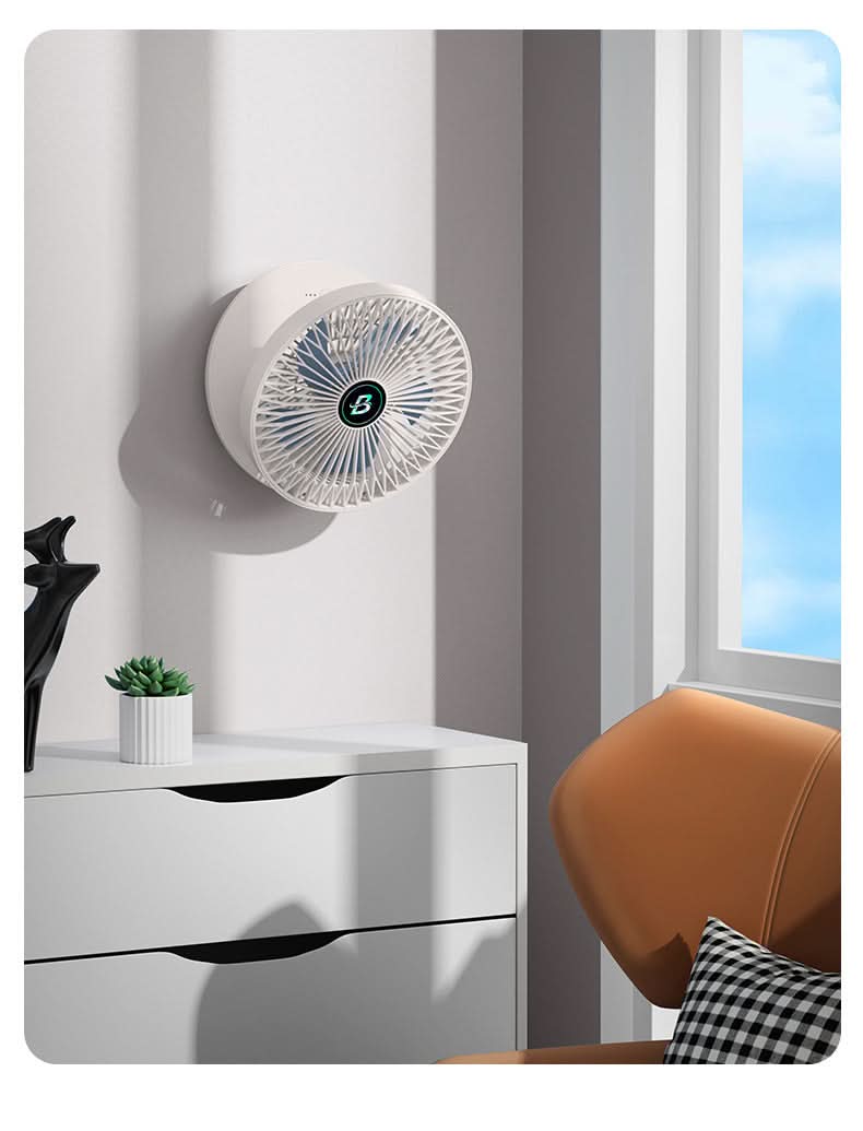 BowLift | Portable Rechargeable Handheld Fan with Quiet Cooling