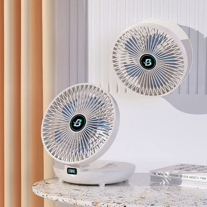 BowLift | Portable Rechargeable Handheld Fan with Quiet Cooling