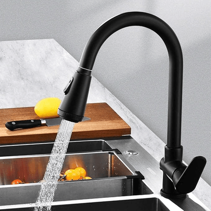 Skanto | SWIFTFLOW – Modern Pull-Out Kitchen Faucet with Touch Sensor