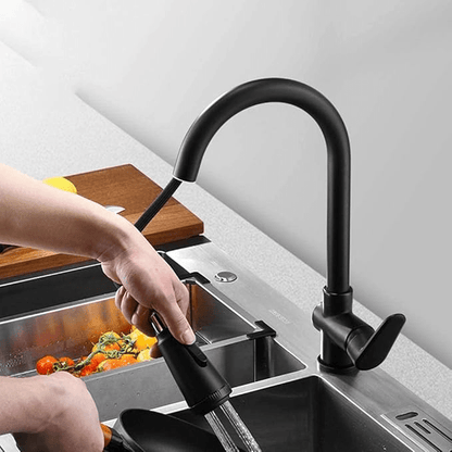 Skanto | SWIFTFLOW – Modern Pull-Out Kitchen Faucet with Touch Sensor