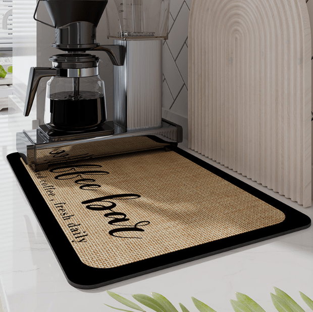 BowLift | SwiftSoak Kitchen Mat – Fast-Drying Diatomite Surface for a Hygienic, Tidy Kitchen