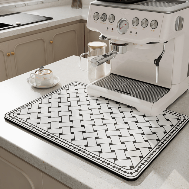 BowLift | SwiftSoak Kitchen Mat – Fast-Drying Diatomite Surface for a Hygienic, Tidy Kitchen