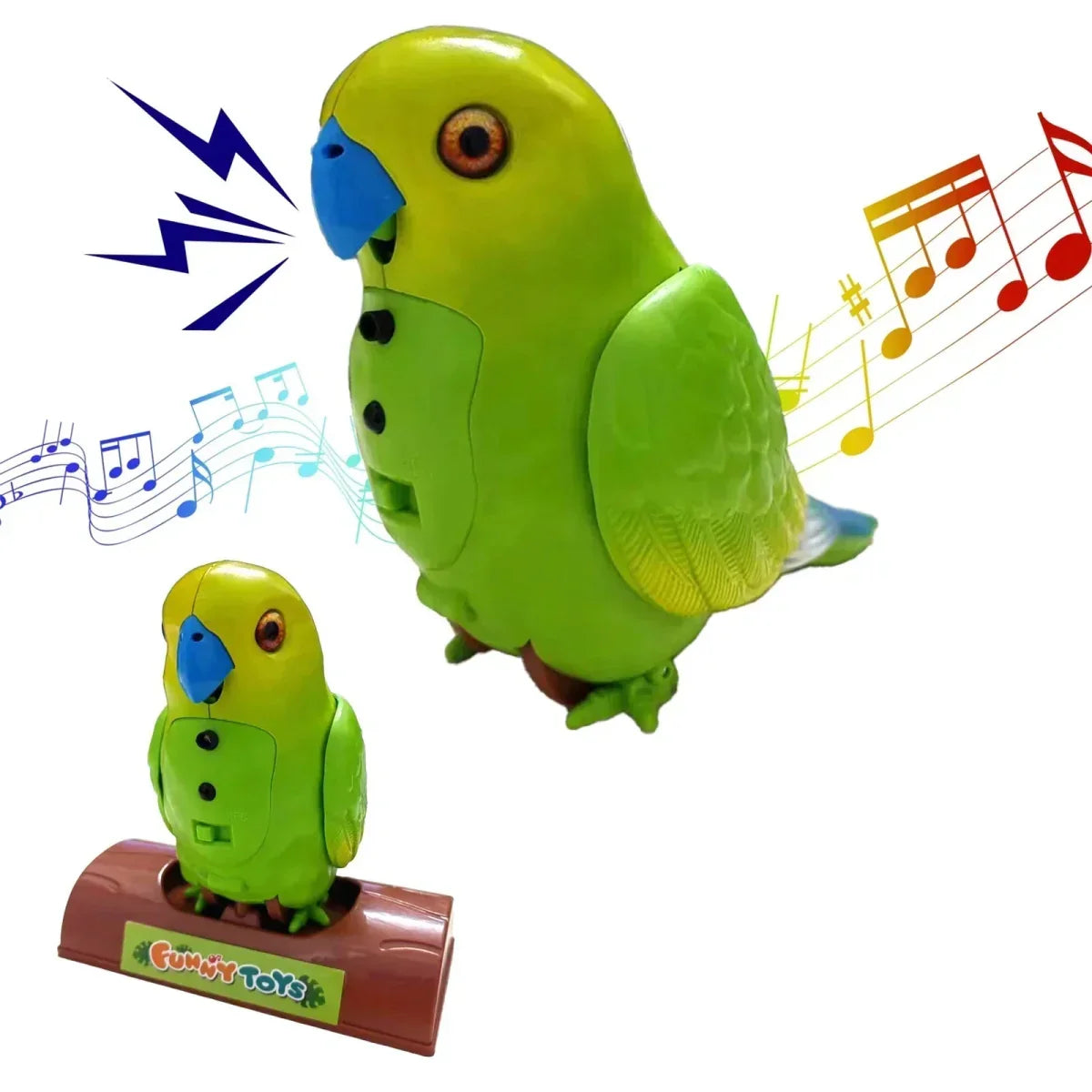 Skanto | Talkybird – Interactive Parrot That Repeats Everything and Brings Laughter