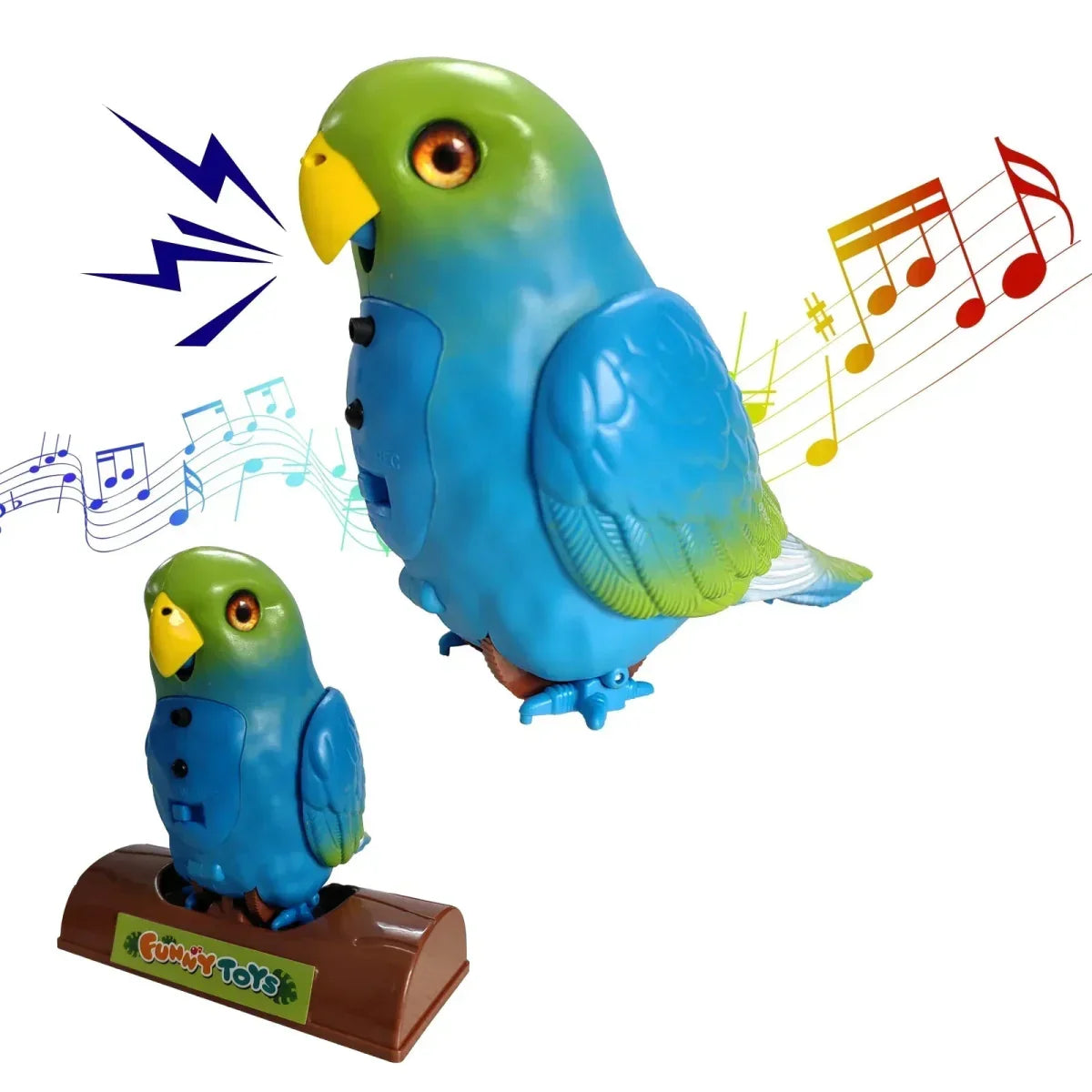 Skanto | Talkybird – Interactive Parrot That Repeats Everything and Brings Laughter