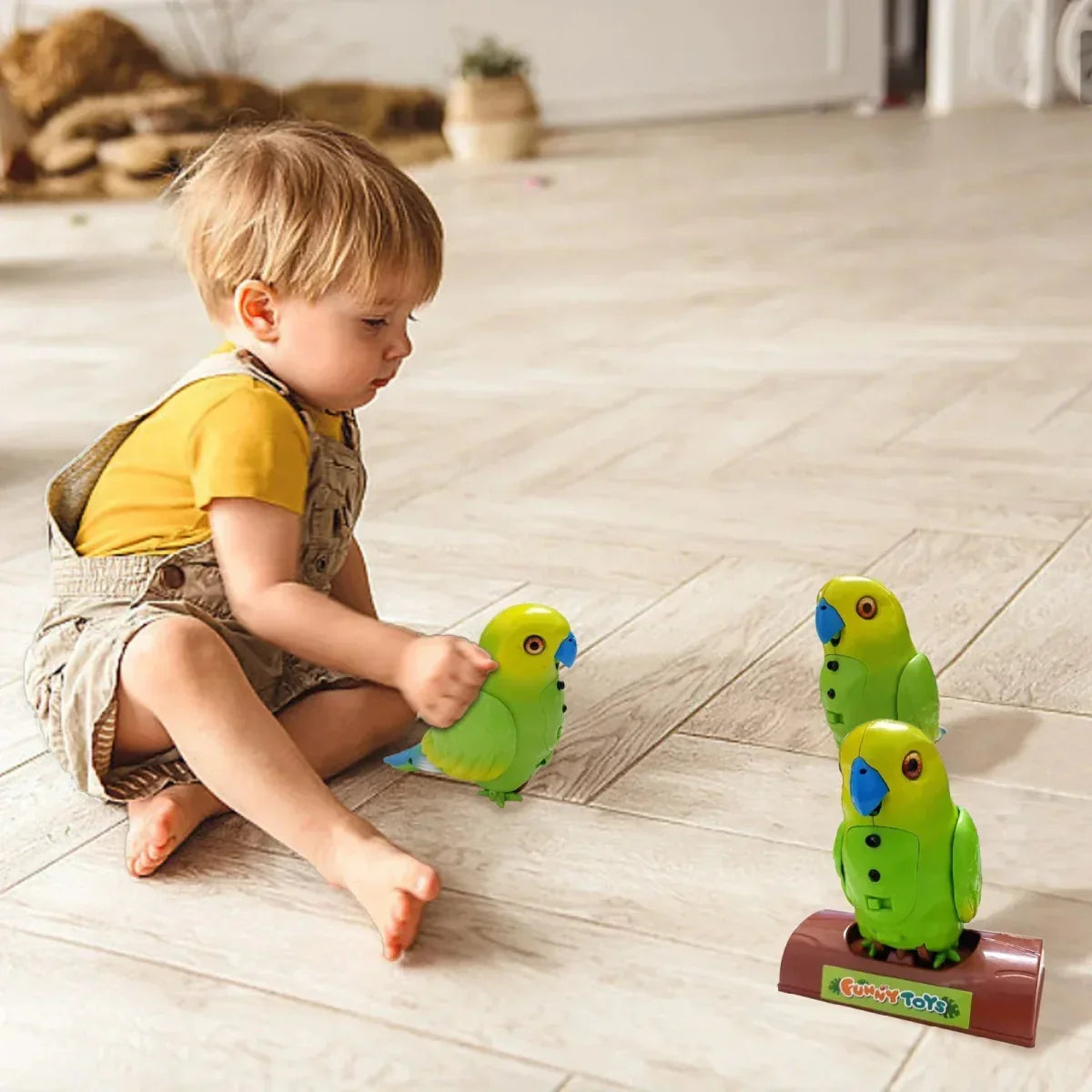 Skanto | Talkybird – Interactive Parrot That Repeats Everything and Brings Laughter