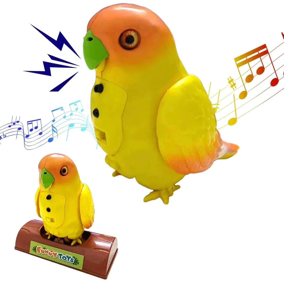 Skanto | Talkybird – Interactive Parrot That Repeats Everything and Brings Laughter