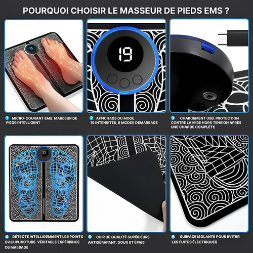 Sandsberg | Electric Foot Massage Mat
