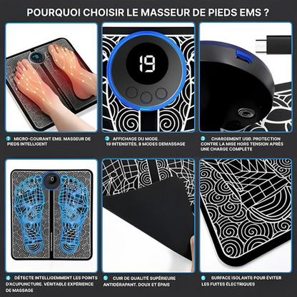 Sandsberg | Electric Foot Massage Mat