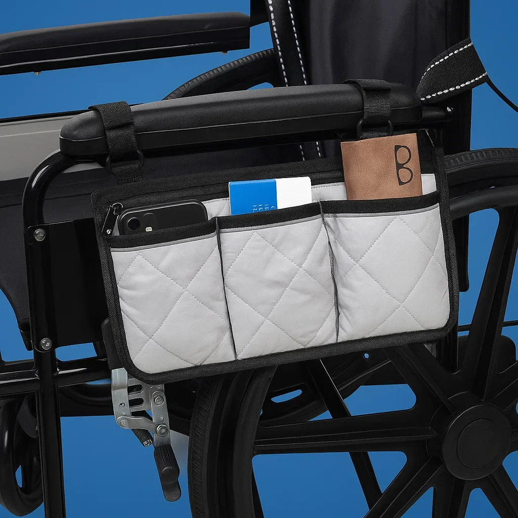 Quick Access Storage – Reflective Durable Fabric – Daily Independence Skanto