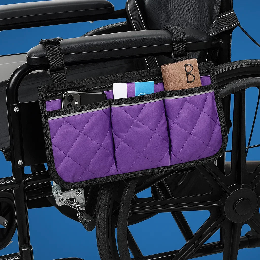Quick Access Storage – Reflective Durable Fabric – Daily Independence Skanto