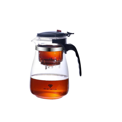 Tea Pot For Tea With Infuser Glass Kettle Heat Resistant Teapot | Bowlift