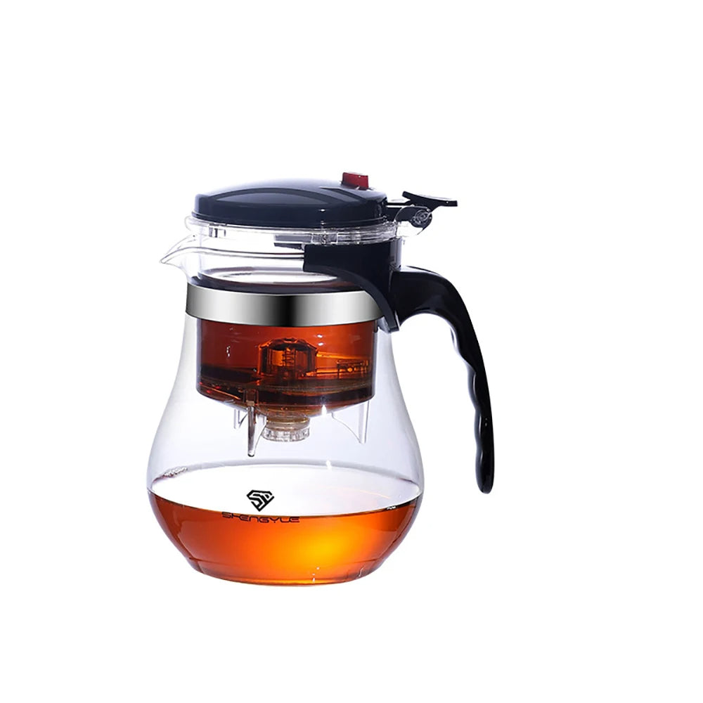 Teapot for Tea with Strainer Glass Teapot Heat-resistant Teapot | Brehn