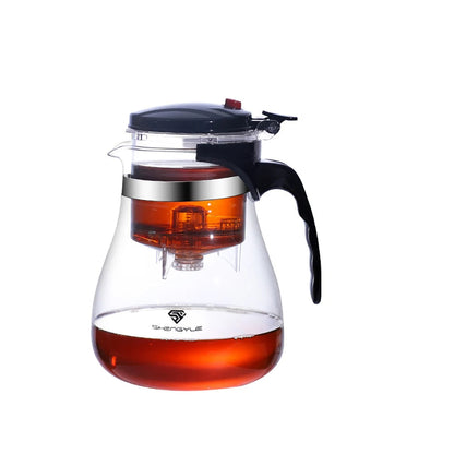 Teapot for Tea with Strainer Glass Teapot Heat-resistant Teapot | Brehn