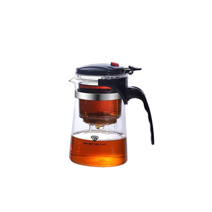 Tea Pot For Tea With Infuser Glass Kettle Heat Resistant Teapot | Bowlift
