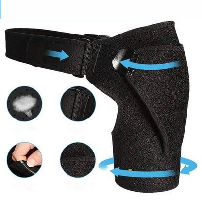 BowLift | MythicGuard™ | Compression Shoulder Brace for Pain Relief & Support | Adjustable Fit for Sports & Daily Use