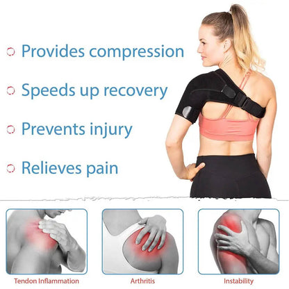 BowLift | MythicGuard™ | Compression Shoulder Brace for Pain Relief & Support | Adjustable Fit for Sports & Daily Use