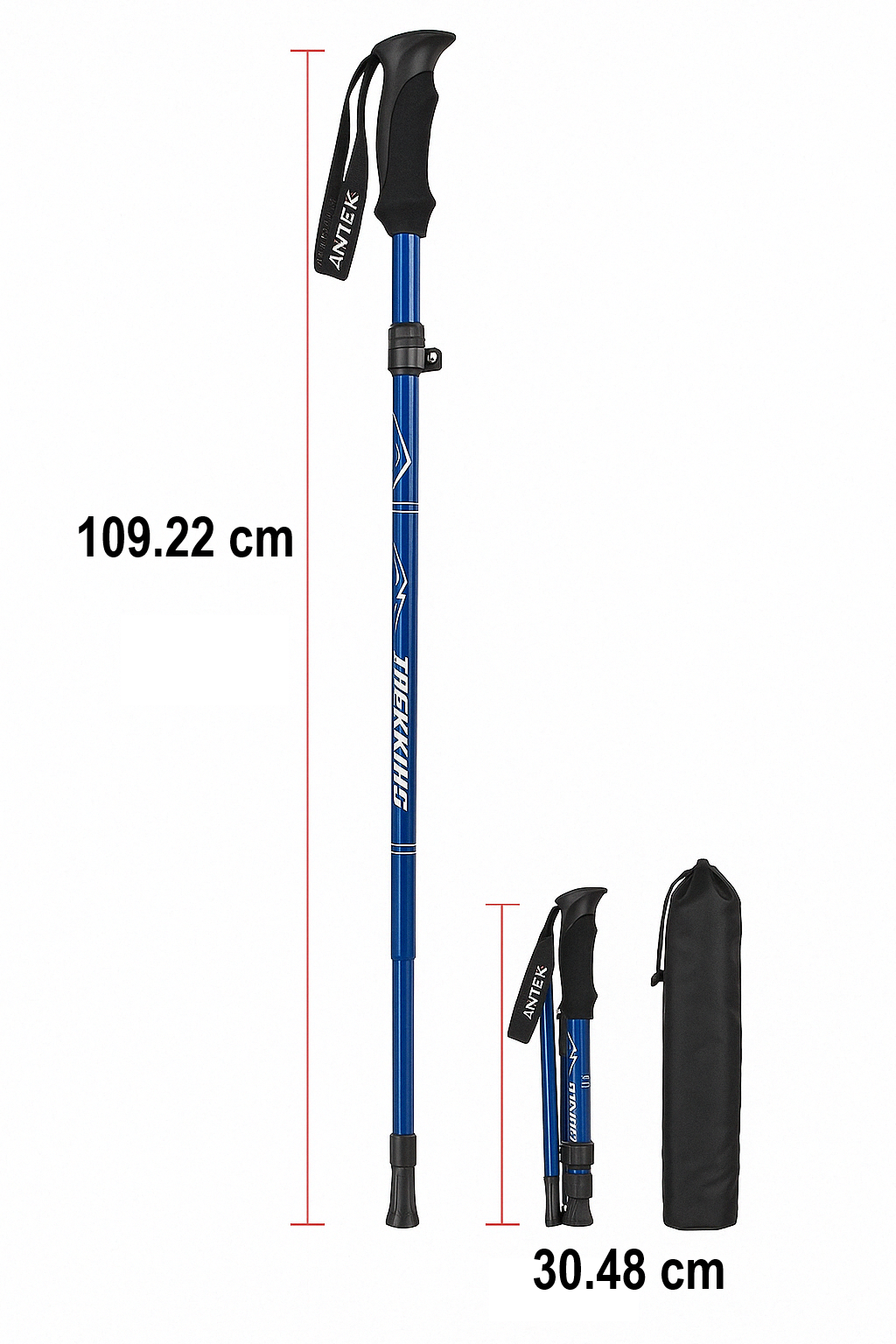 Skanto | Telescopic Trekking Poles - TrailMaster