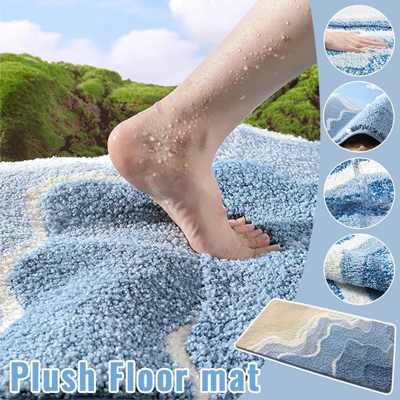 BowLift | TERRALUX – Organic Plush Rug with Ultra-Soft Microfiber & Non-Slip Base