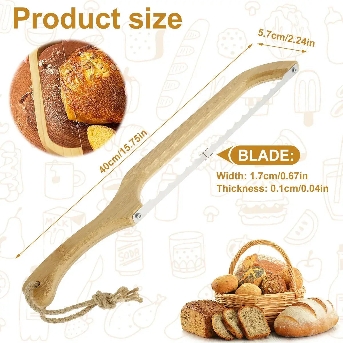 BowLift | The Ultimate Bread Knife for Perfect Slicing - BreadMaster