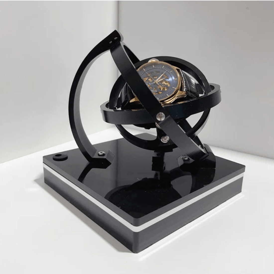 BowLift | Luxury Automatic Watch Winder Display Box – Keeps Watches Wound & Elevates Interior Style