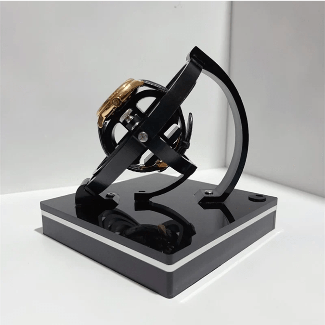 BowLift | Luxury Automatic Watch Winder Display Box – Keeps Watches Wound & Elevates Interior Style