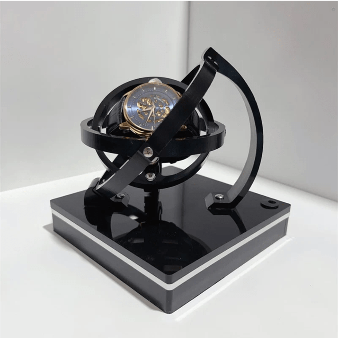 BowLift | Luxury Automatic Watch Winder Display Box – Keeps Watches Wound & Elevates Interior Style
