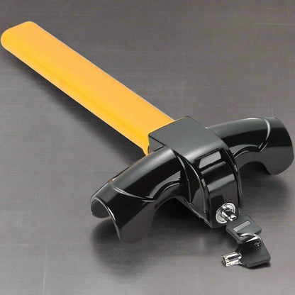 Universal Steering Wheel Lock with Adjustable Fit for Cars, Trucks and SUVs