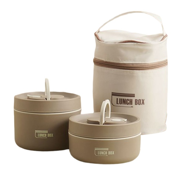 BowLift | ThermoBox Multi-Layered Insulated Lunchbox with FREE Carry Bag